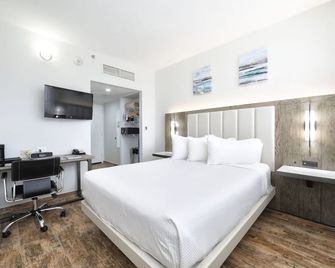 سان خوان إيربورت هوتل - سان جوان - غرفة نوم