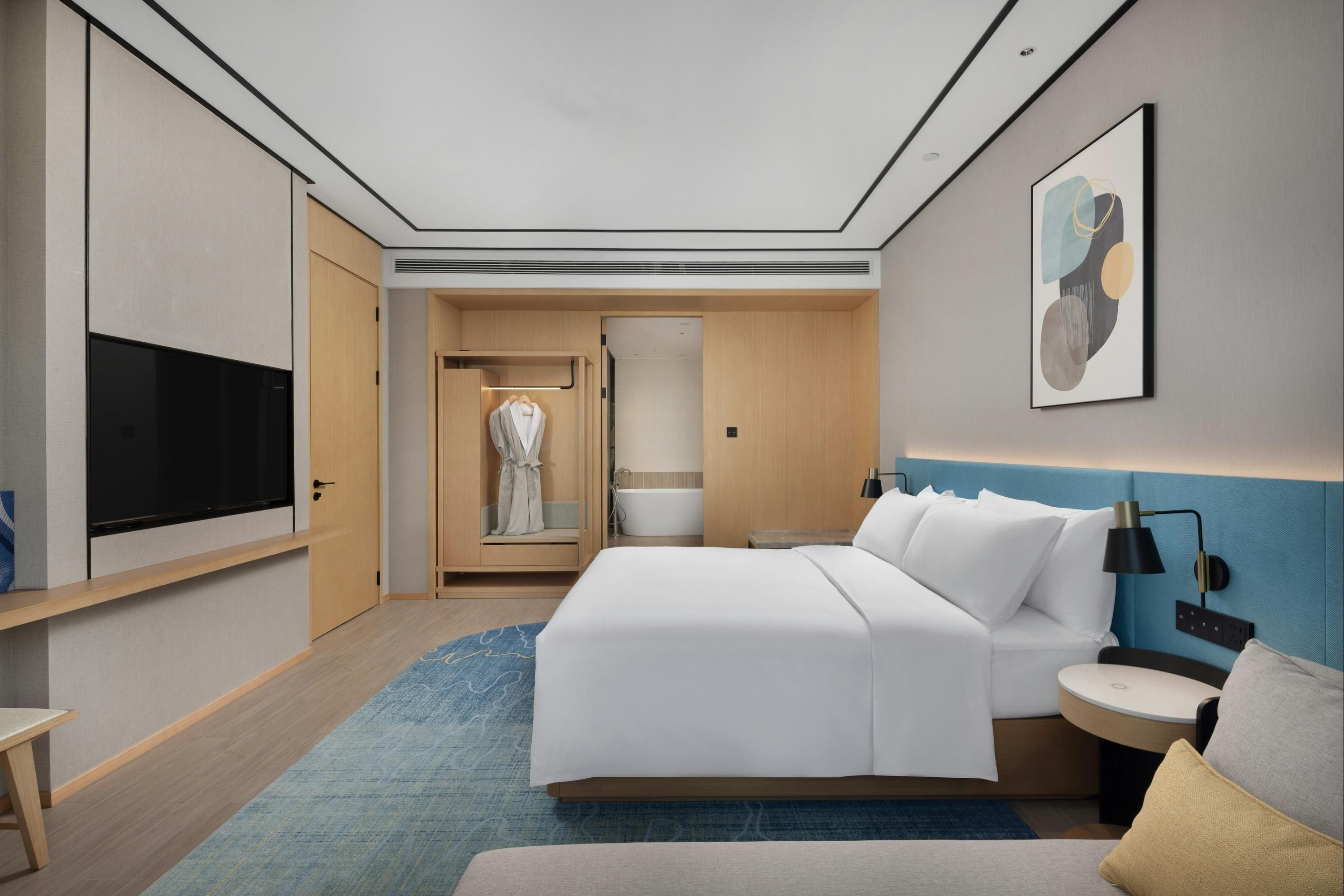 Hilton Garden Inn Rizhao High-Tech Zone - Rizhao - Ložnice