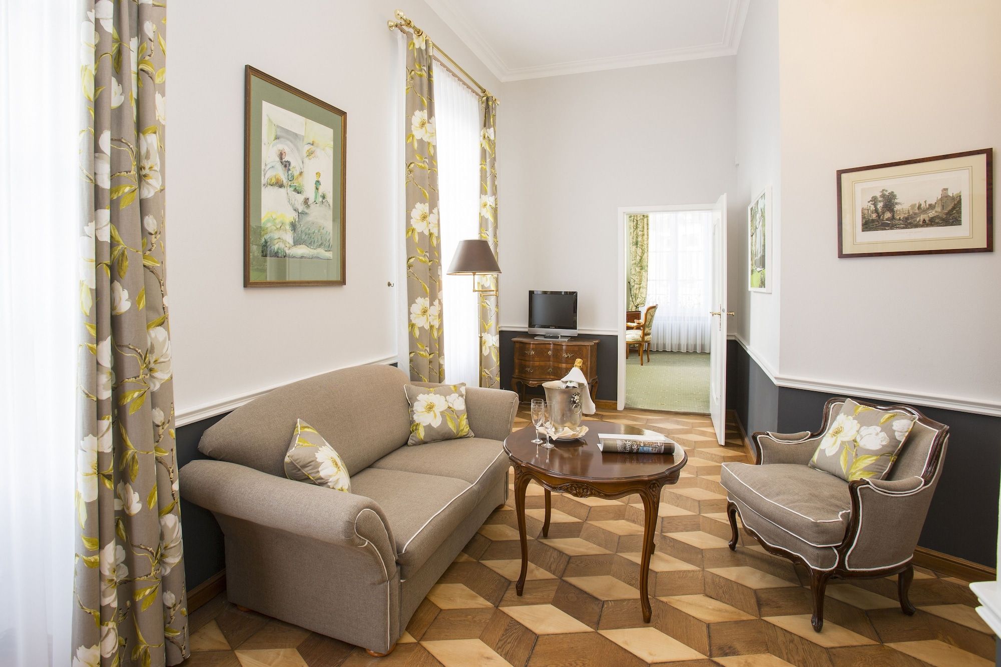 Hotel Der Kleine Prinz - באדן-באדן - סלון