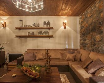 Dandy Villas Palios Agios Athanasios |Rustic | Fireplace | Up to 6 - Agios Athanasios - Salon