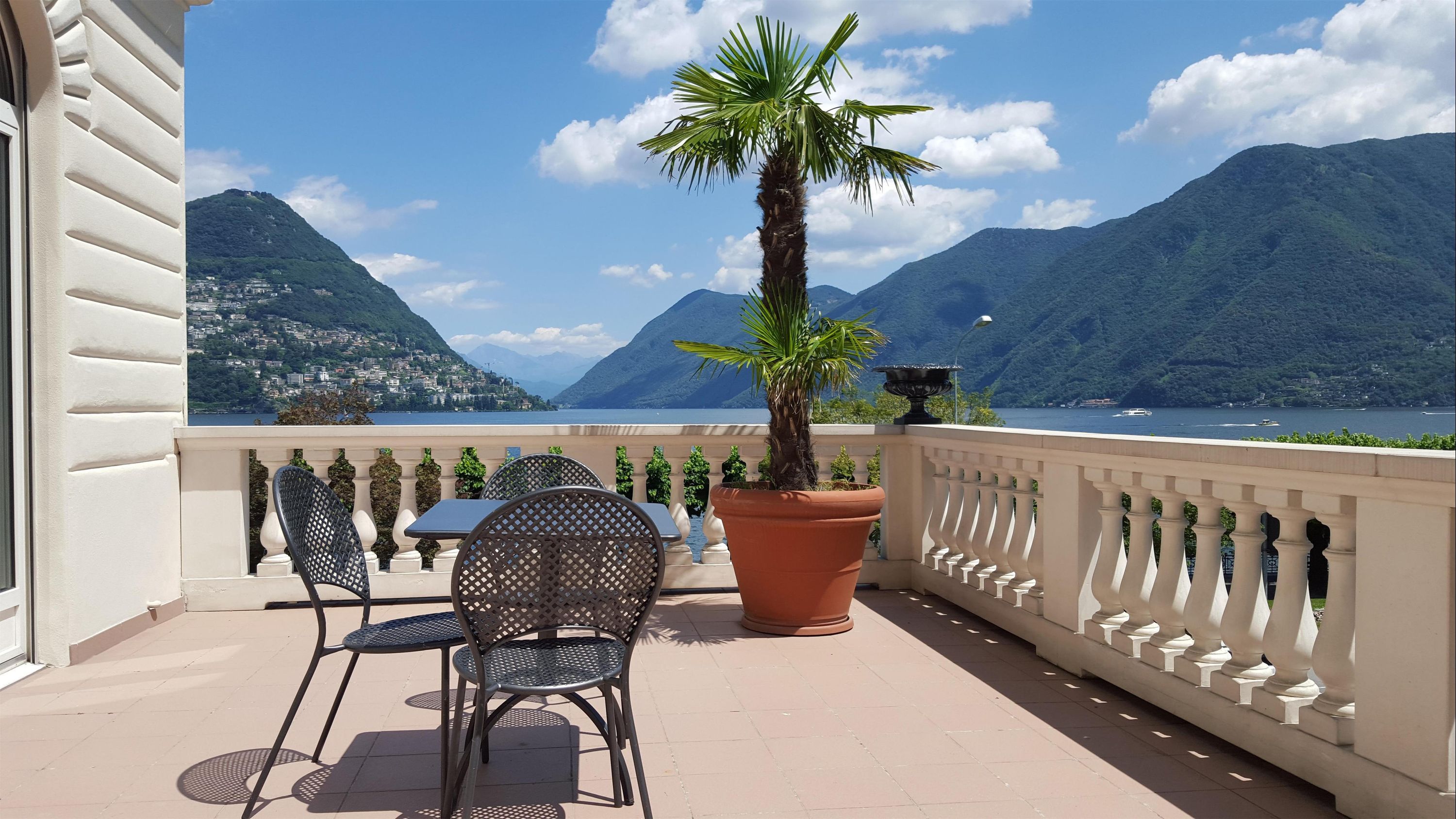 Best Western Hotel Bellevue Au Lac - לוג'אנו - מרפסת
