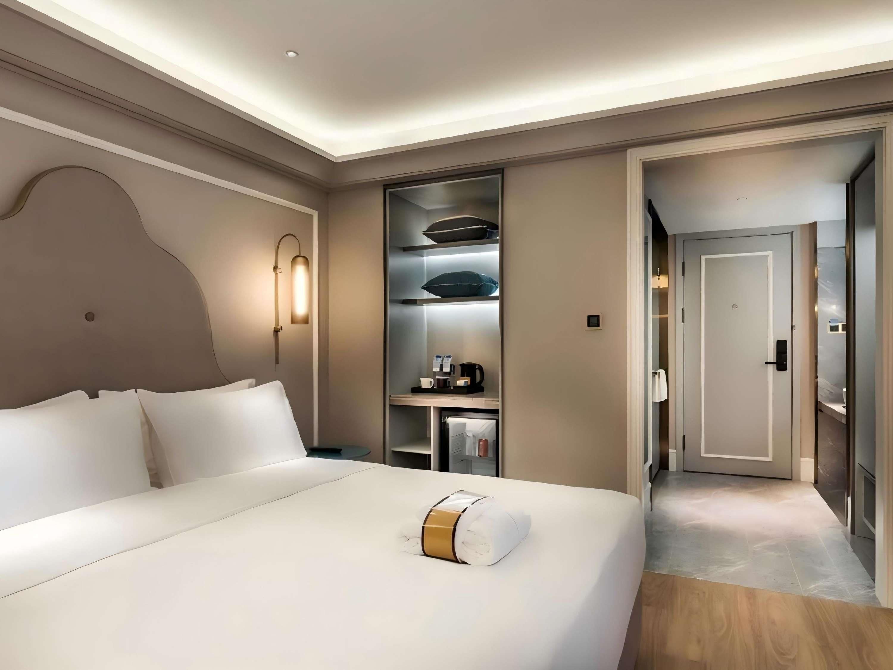 Mercure Wuhan Yangluo - ווהאן - חדר שינה