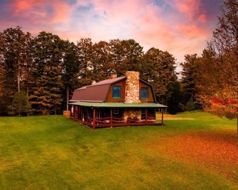 Luxury Cabin for Cherry Springs Stargazing - Coudersport - Outdoors view