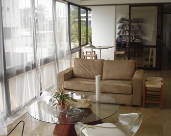 Suites Beira Mar ocean gallery architecture - Jaboatão dos Guararapes - Sala de estar