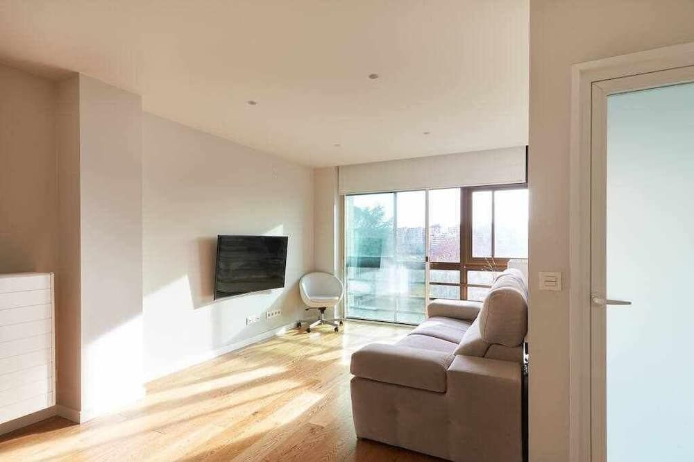 Apartamento Singular Deluxe - بنبلونة - غرفة معيشة