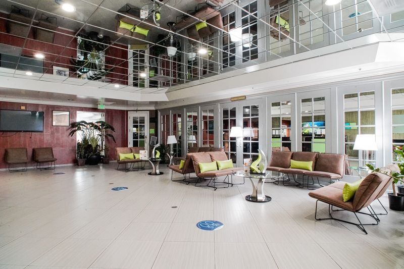 Lobby view of Wyndham Garden San Jose Airport