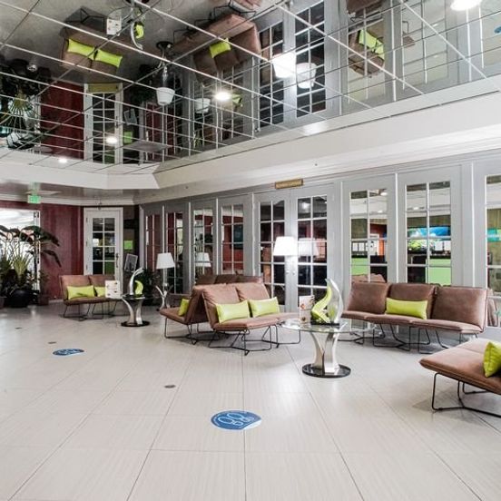 Lobby view of Wyndham Garden San Jose Airport