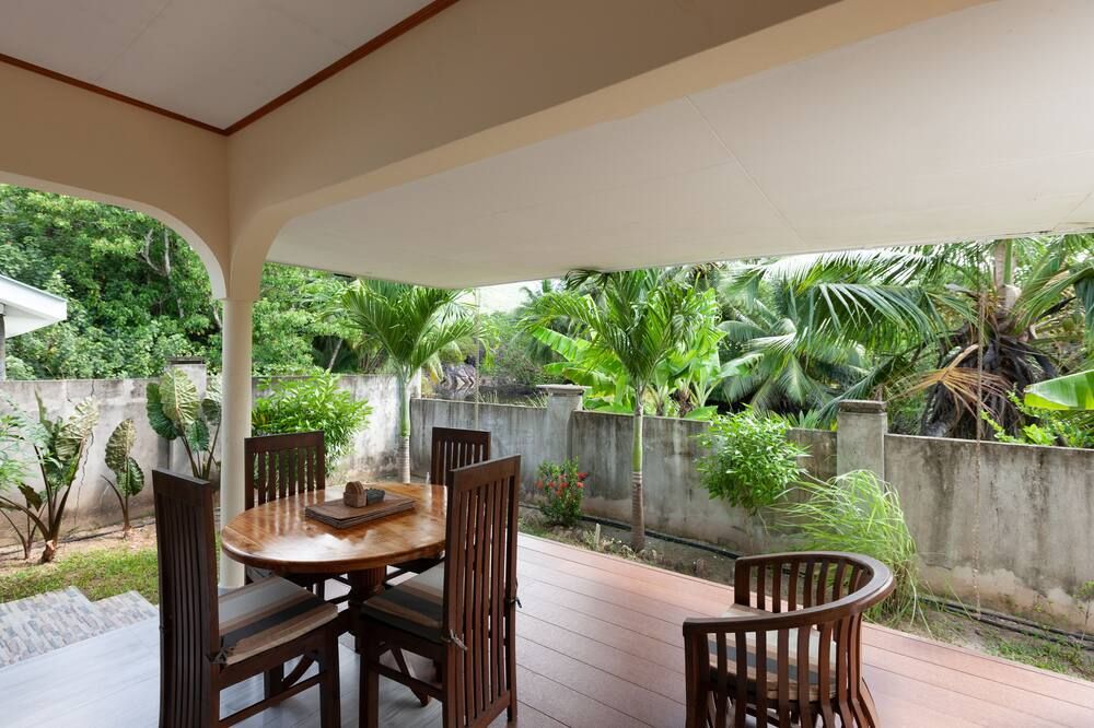 فيلا آية - Grand'Anse Praslin - شرفة مرصوفة