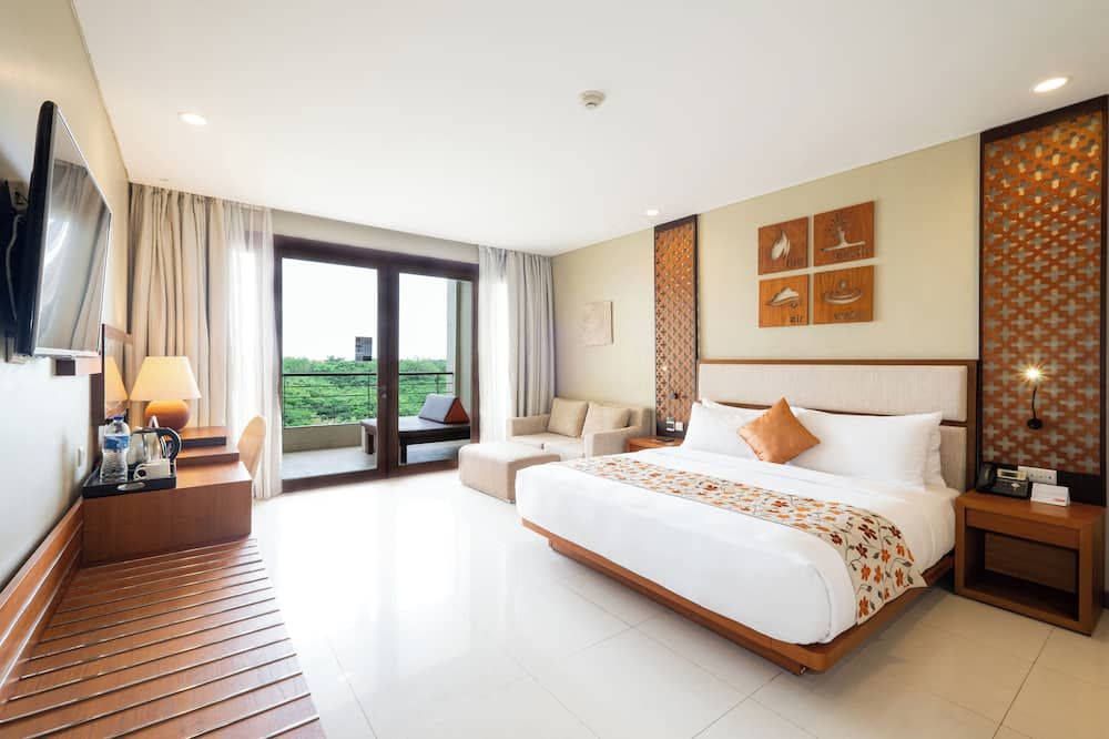 Vouk Hotel And Suites Nusa Dua Bali - South Kuta - חדר שינה