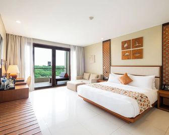 Vouk Hotel And Suites Nusa Dua Bali - South Kuta - חדר שינה