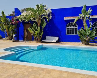 Chic Berber villa ideal for family, friends, heated pool, garden - Ghazoua - Pool