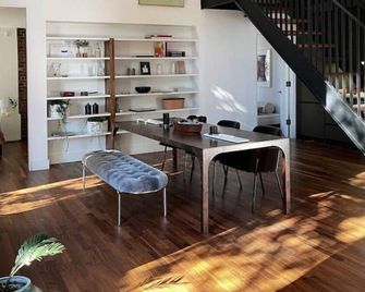 Luxury Condo Architect-Renovated Historic Building - Brooklyn - Dining room