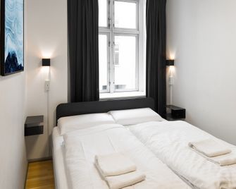 وير تو سليب - هوستل - كوبنهاغن - غرفة نوم