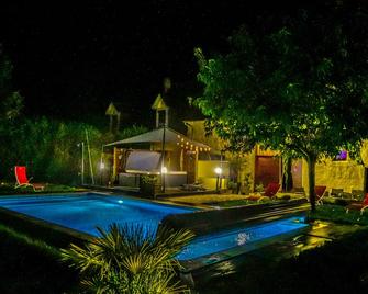 Exceptional Longhouse With Pool And Spa In The Heart Of The Loire Valley Castles - Cellettes - Piscine