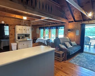 Peaceful Lakefront Cottage Kayakers Paradise - Jefferson - Living room