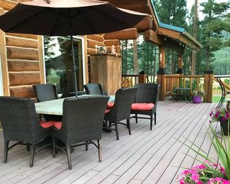Potomac Valley Log Home – Montana Dream - Clinton - Patio