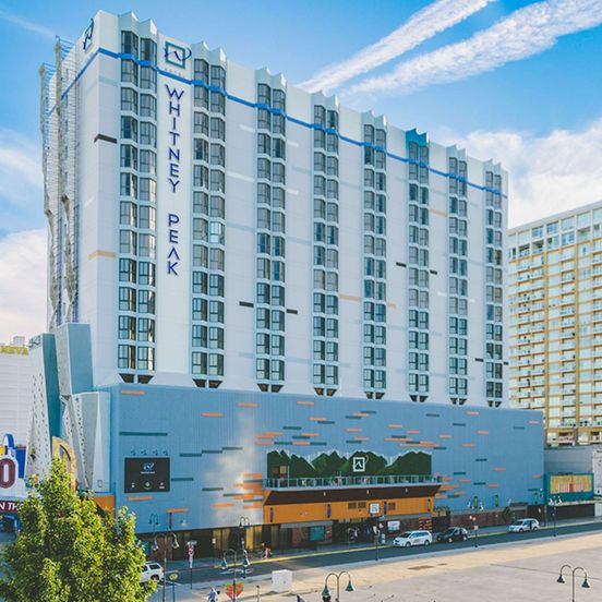 Building view of Whitney Peak Hotel Reno, Tapestry Collection by Hilton