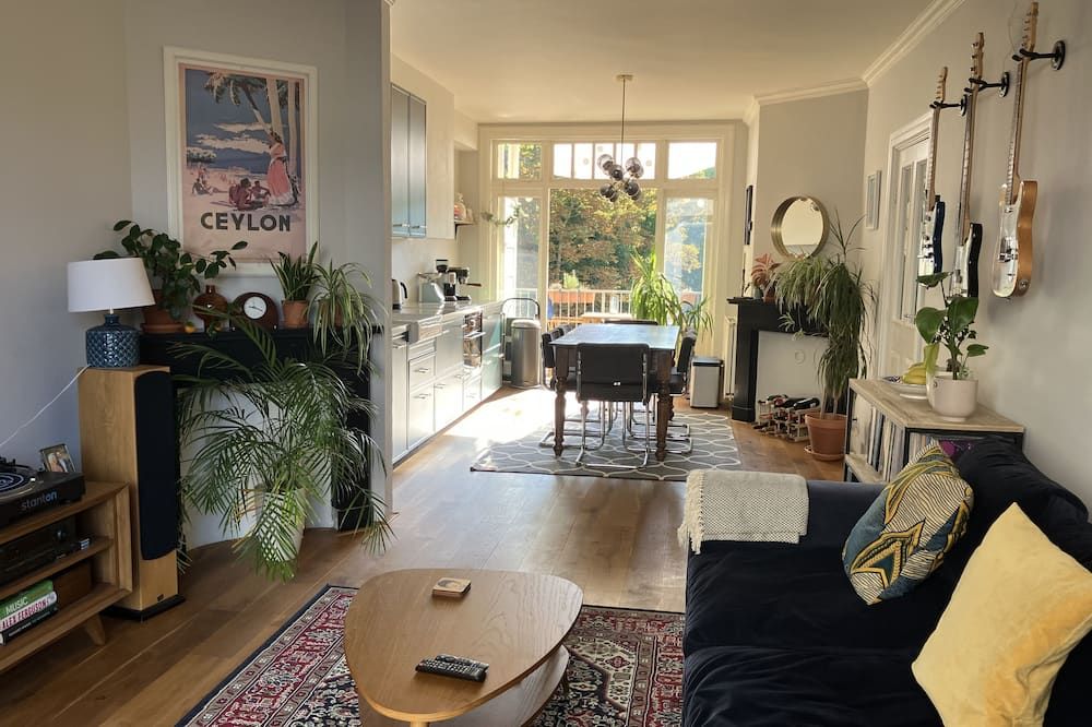 Stylish 2 bed near Amsterdam city centre - امستردام - غرفة معيشة