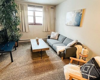 Cozy 1-Bedroom Close To Ndsu And Downtown (Apt 2) - Fargo - Living room