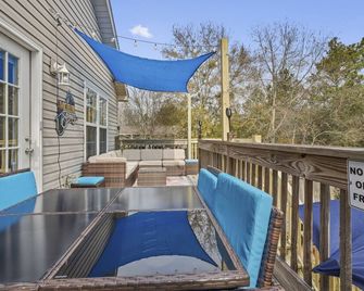 Waterfront Home with Pool, Hot Tub and Game Area - Bay Saint Louis - Balcony