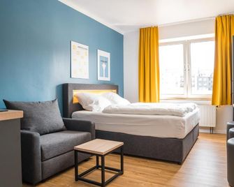 Antares Apartments - Düsseldorf - Schlafzimmer