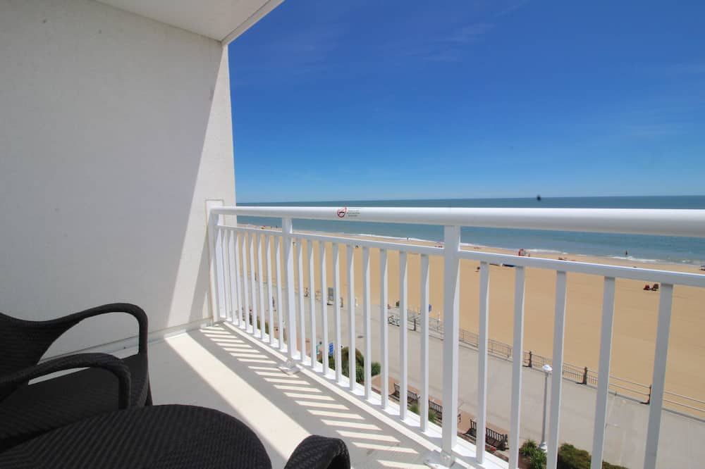 Balcony view of Ocean Sands Resort, Oceanfront, Virginia Beach by Vacatia