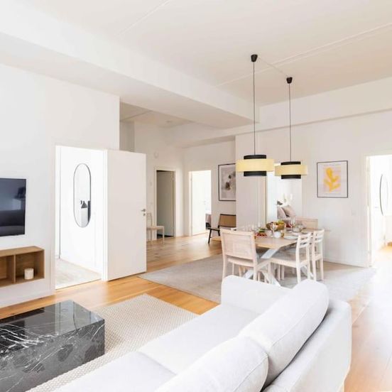 Step-Free Apartment for 8 People Near Amager Beach – København