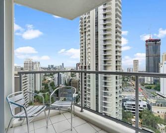 Chevron - 2 Bedroom 2 Bathroom - Partial Ocean/City View - Surfers Paradise - Balcony