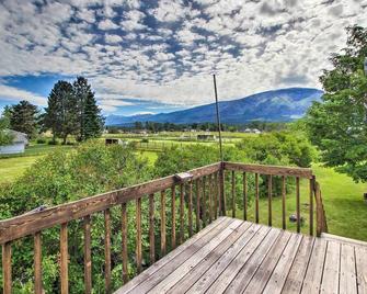 Rustic Hamilton Farmhouse Stunning Mtn Views - Hamilton - Balkon