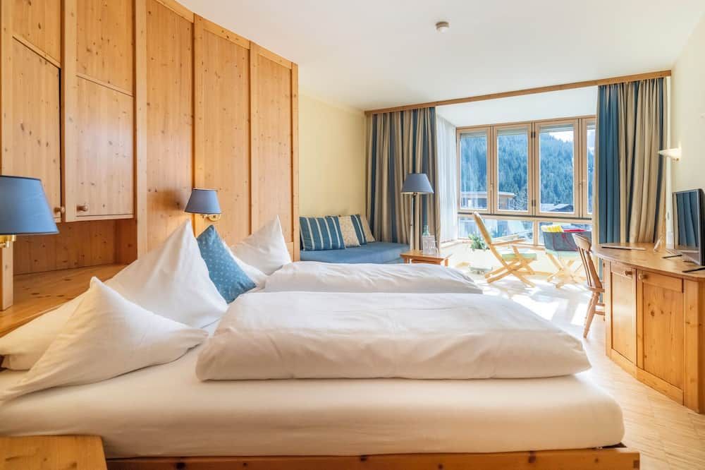 Naturhotel Ortners Eschenhof - באד קליינקירכהיים - חדר שינה