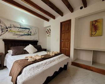 Hotel Casa Cantabria - Villa de Leyva - Schlafzimmer