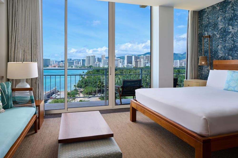 Kaimana Beach Hotel - הונולולו - חדר שינה