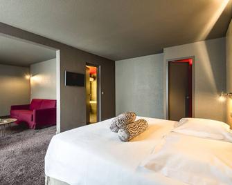 Hôtel Le Refuge Des Aiglons - Chamonix - Schlafzimmer