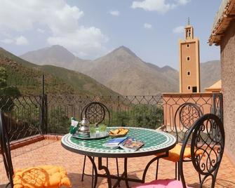 Hiba Lodge - Imlil - Balkon