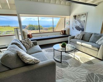 Panorama Ocean & Golf Fairway view - Bodega Bay - Wohnzimmer