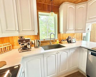 Chalet On the lake / sauna, spa, trails - Lac-Saguay - Cocina