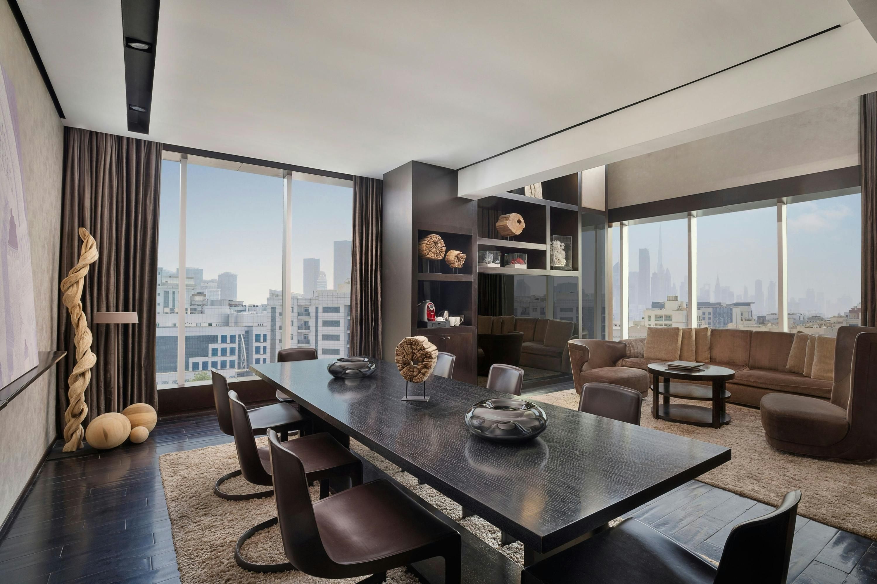 فندق ذا كانفاس دبي - إم غاليري - دبي - غرفة طعام