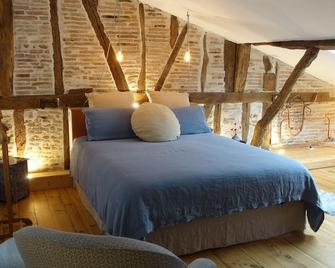 Chambre cuivre-Double room-Standard-Private Bathroom-City View - Lavaur - Chambre