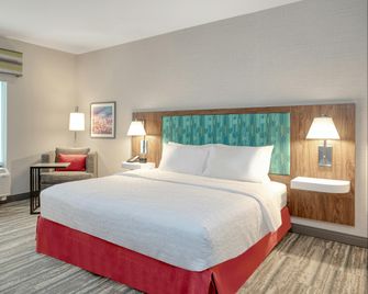 Hampton Inn Cleveland-Airport/Tiedeman Rd - Brooklyn - Bedroom
