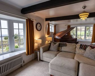 Luxury coast house, with views of Nefyn bay - Pwllheli - Living room