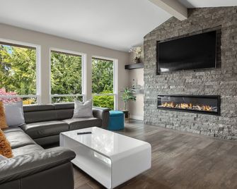 Luxury 5 beds Villa with Heated Pool & Resort Amenities - Edmonds - Living room