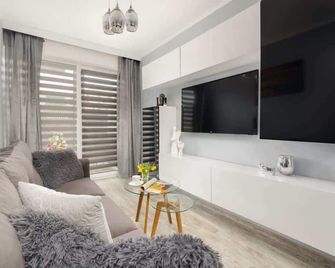 Modern Apartment Kapitanski Mostek By No - Kolobrzeg - Living room