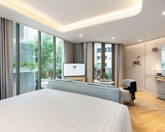 The Salil Hotel Riverside Bangkok - Bangkok - Slaapkamer