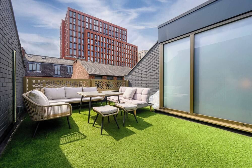 Stunning Luxury Townhouse in Centre of Manchester - מנצ'סטר - מרפסת