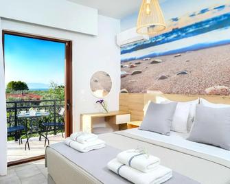 Nefeli Fresh Hotel by Del Mare - Skala Rachoniou - Bedroom