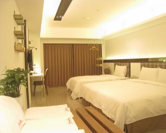 Formosa Boulevard Station Garden Hotel - Kaohsiung - Yatak Odası