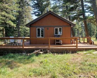 Remote cabin on 40 acres with wildlife and no distractions. - Lewistown - Building