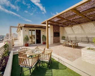 The 1bdr Rustic Rooftop W Wow Outdoor Terrace - Cairo - Balcony