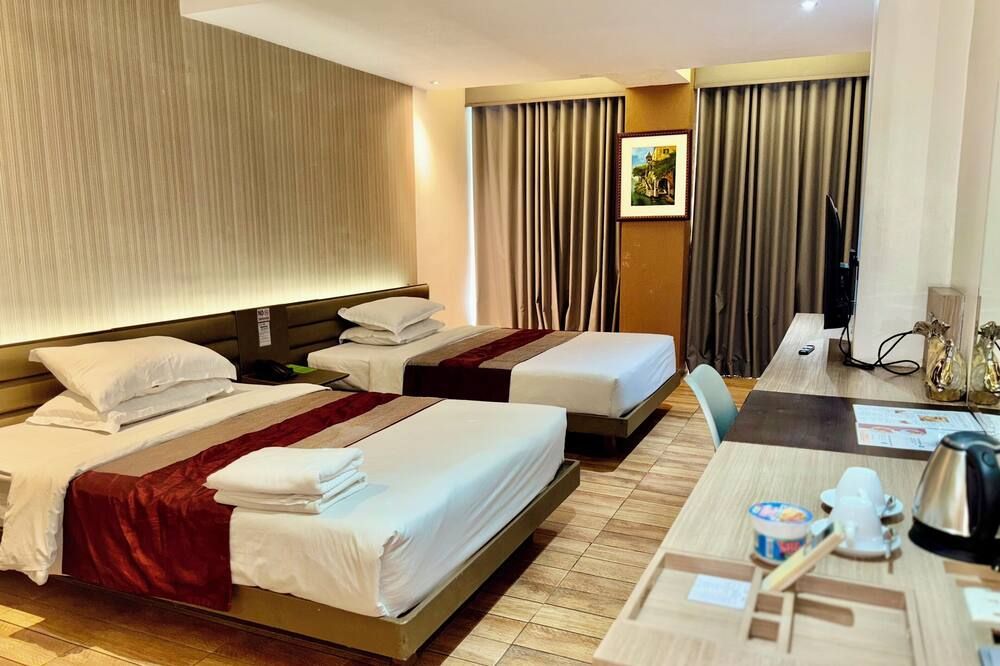 The E-Hotel Makati - מנילה - חדר שינה