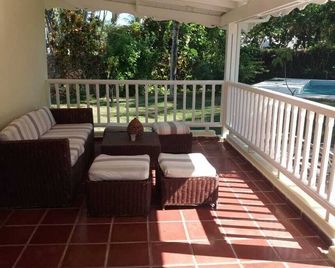 house with garden and pool in the village - Las Terrenas - Balcony